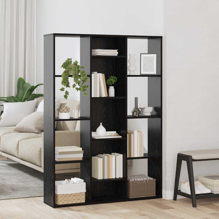 Room Divider Oak Look 100 x Wood Material