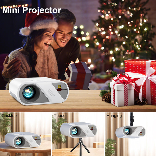 Projector, Full HD 1080P Video Projector With home