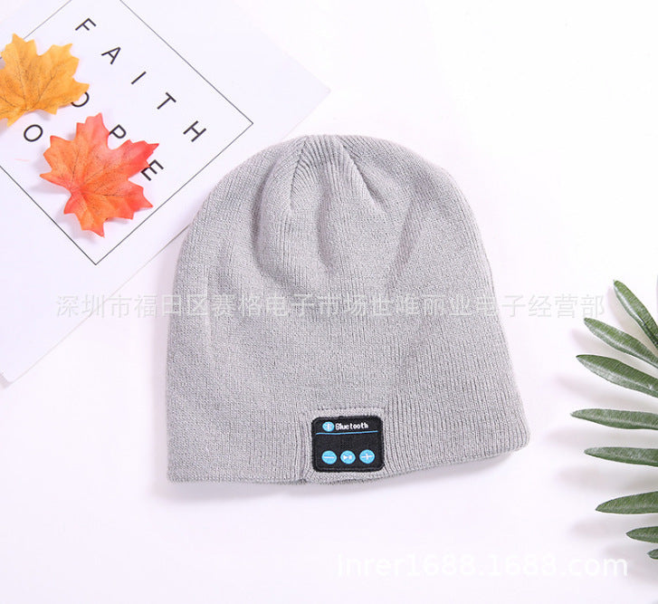 Wireless Bluetooth Hat Call Music Stereo Knitted Bluetooth Headset Hat