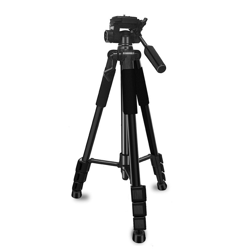 ENZE Fill Light Bracket Aluminum Alloy Material Multi-mobile Phone Position 1.5m Tripod With Light Mobile Phone Live Broadcast Bracket