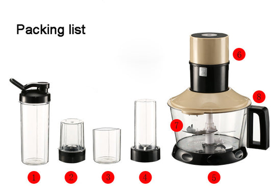 Multifunktionaler Fleischwolf