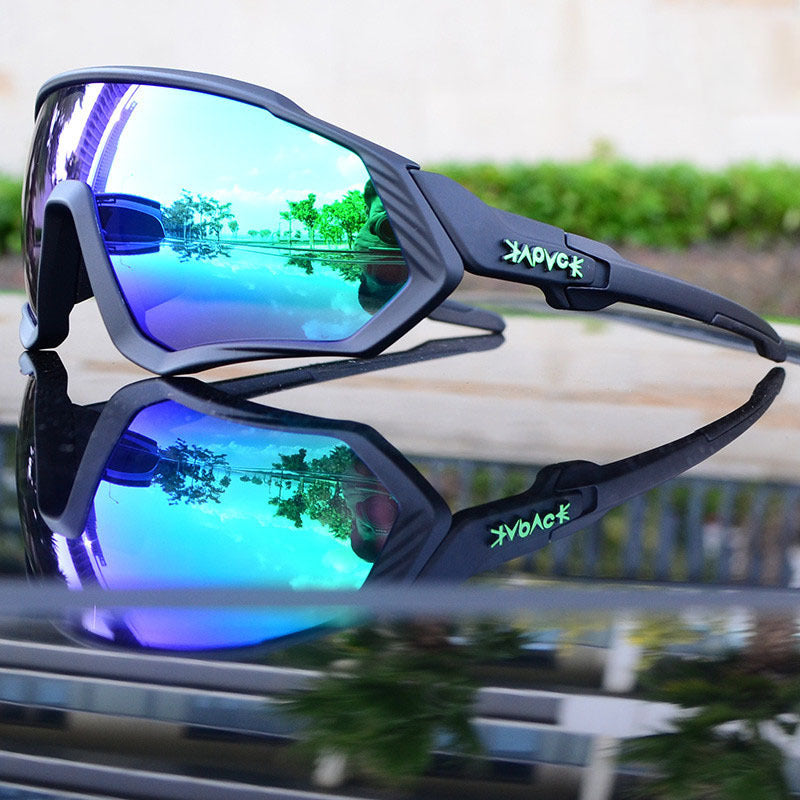 Kapvoe Cycling Glasses New Full Frame Outdoor Sports Polarized Goggles Road Motorcycle Mountain Bike