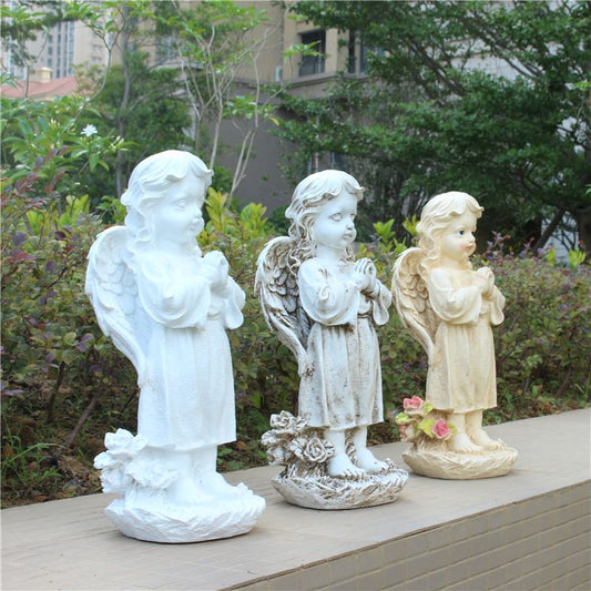 Decoration Resin Angel Ornament Sculpture