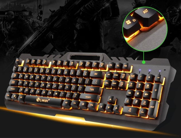 T21 backlit computer keyboard and mouse combo