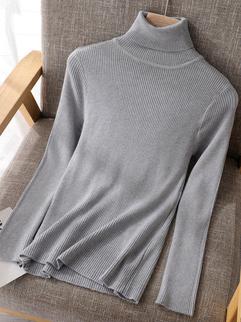 Women‘s  highneck Sweaters