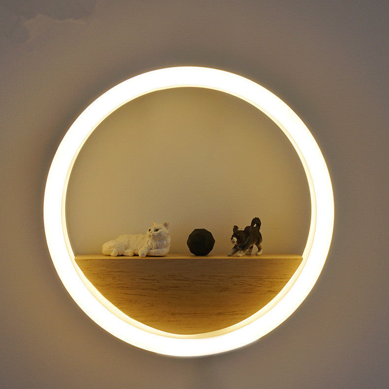 Personality creative LED wall lamp bedside lamp