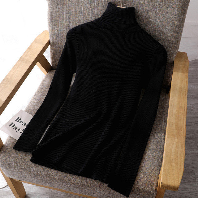 Women‘s  highneck Sweaters