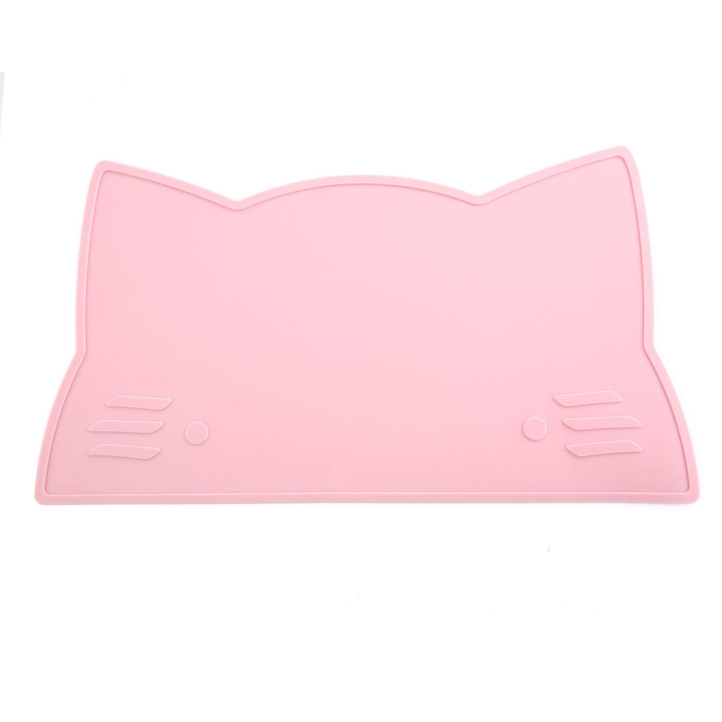 Small Cat Face Silicone Placemat Food Grade Non-slip Wear-resistant Easy To Clean