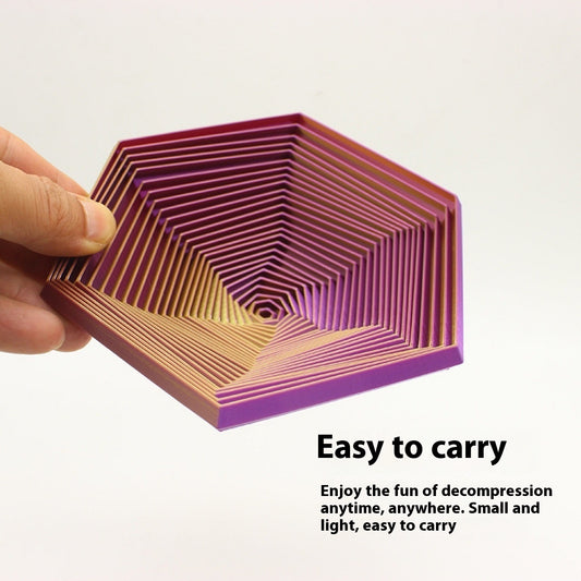 Hexagon Fidget Toy 3D Printing Toy