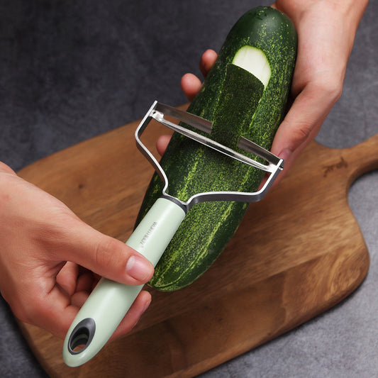 Kitchen Melon And Fruit Peeling Planer Scraper Multi-functional Stainless Steel Peeler Household Potato Apple Peeler