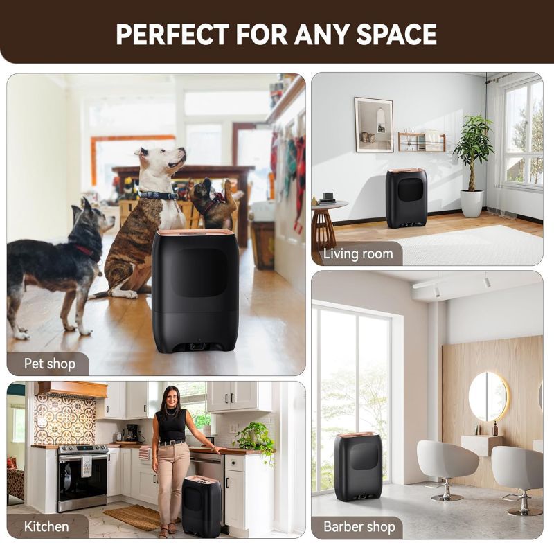 IN02 Induction Vacuum Dustbin And Vacuum Broom Combo