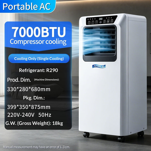 Refrigeration By The Compressor Of A Portable Air Conditioner