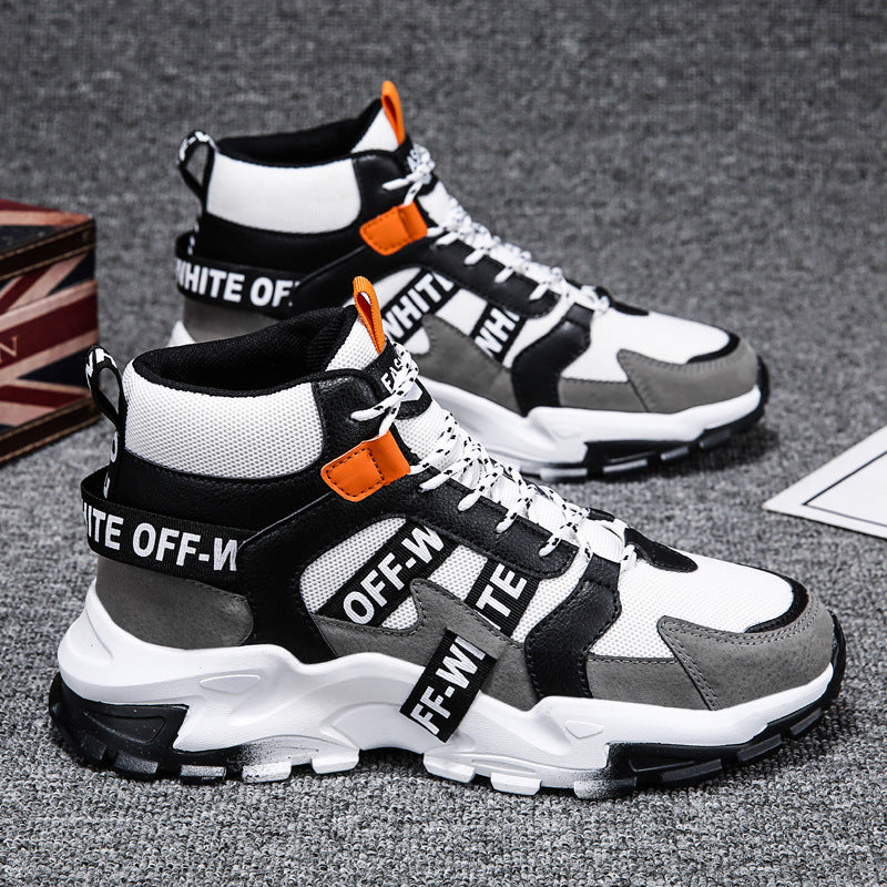 Youth Sports And Leisure Board Shoes All Match Height Increasing Shoes