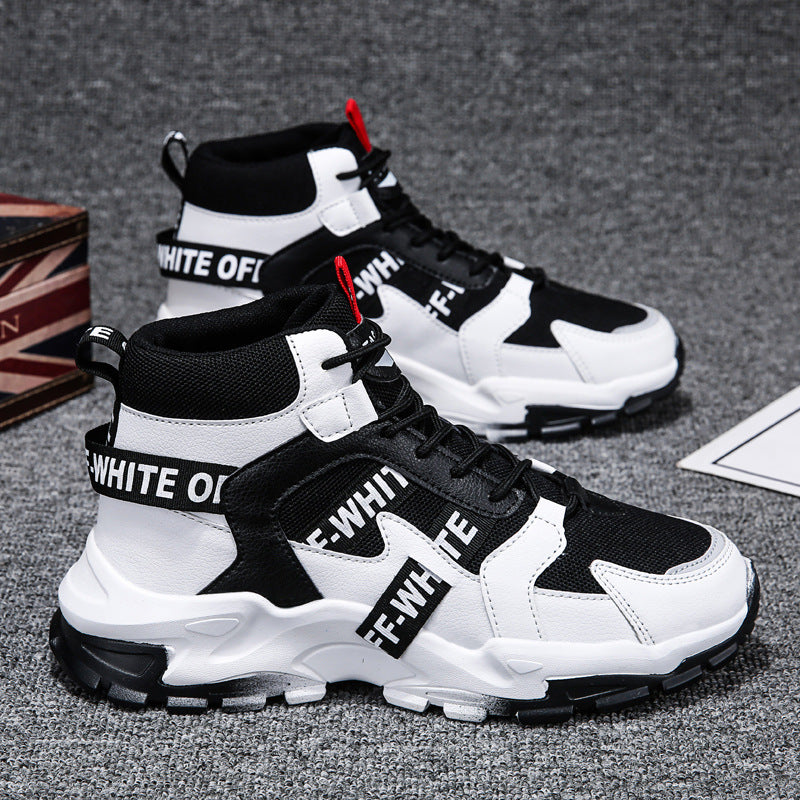 Youth Sports And Leisure Board Shoes All Match Height Increasing Shoes