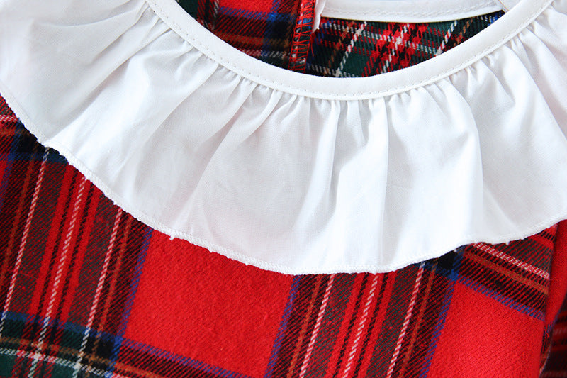 Dress New Children's Clothing Casual Elegant Long-Sleeved Children