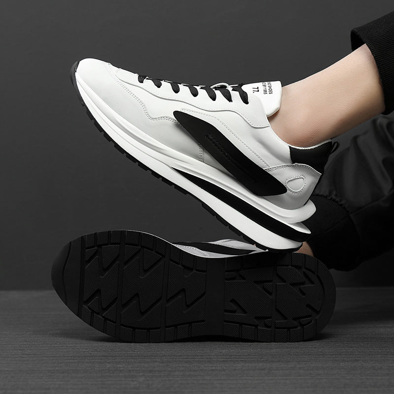Full Cowhide Material Sports Casual Shoes Breathable Sports Shoes Men's Mesh Shoes