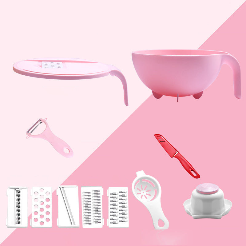 Kitchen Supplies Household Multi-function Vegetable Cutter Radish Shredded Grater Slicing