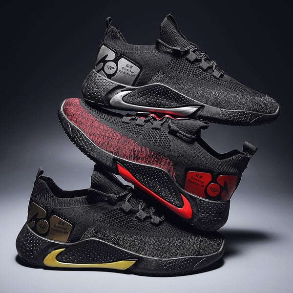 Summer Breathable Men'S Casual Shoes Sports Flying Shoes