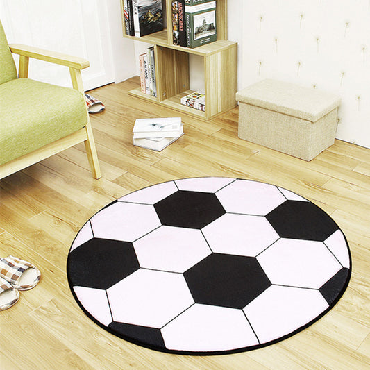 Round Carpet Computer Chair Cushion