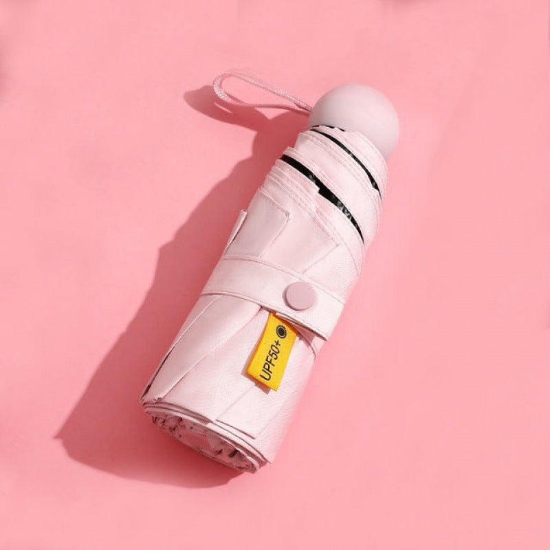 Sun Umbrella Umbrella Dual-Use Cute Lightweight Automatic Folding Umbrella