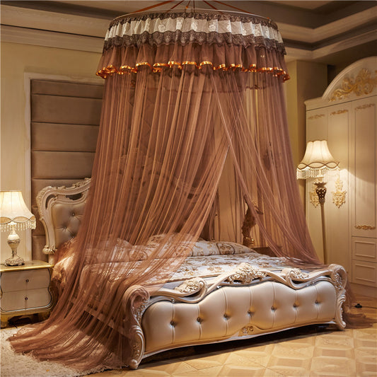 Dome Mosquito Net Princess Landing Lace Hanging Encryption Ceiling Mosquito Net