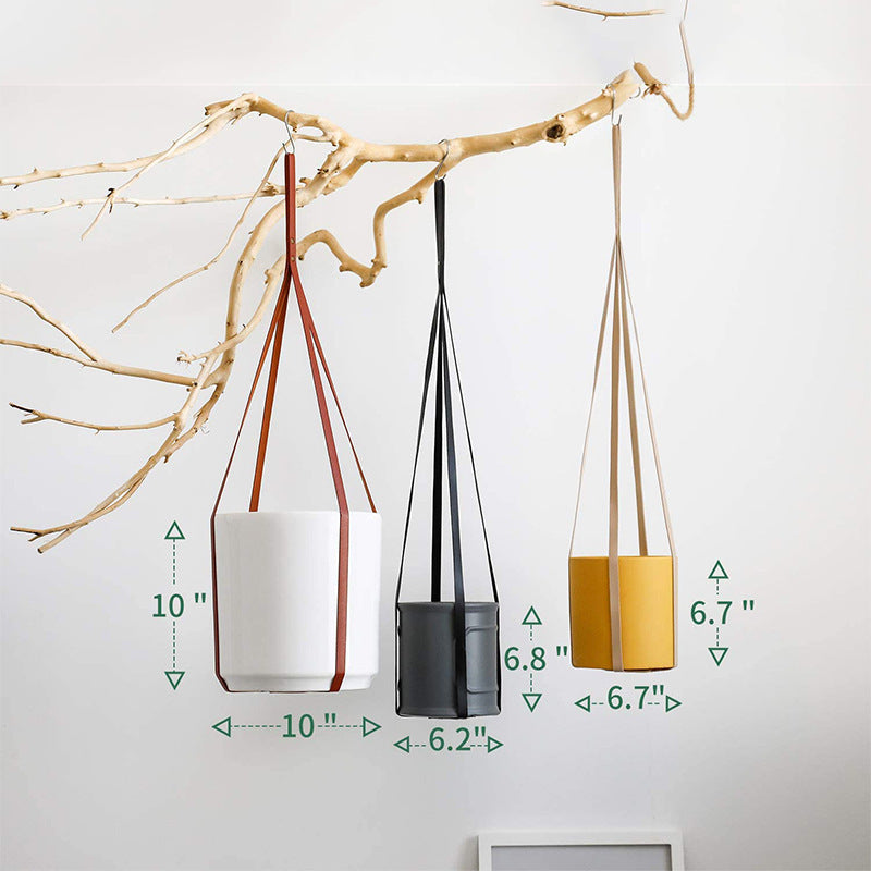 Indoor Potted Plant Basket Flower Stand Hammock