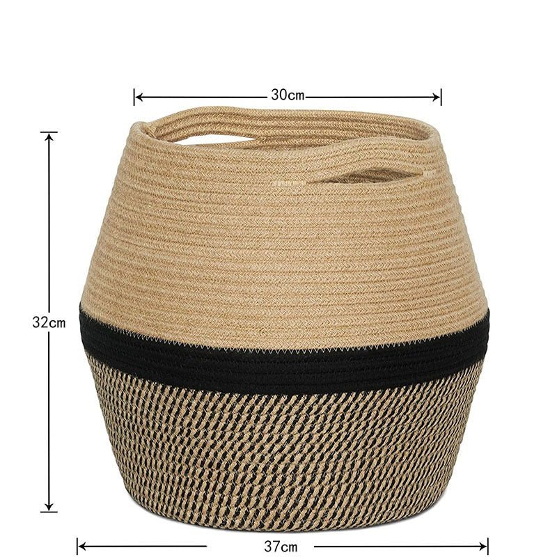 Living Room Furnishings Nordic Foldable Storage Basket