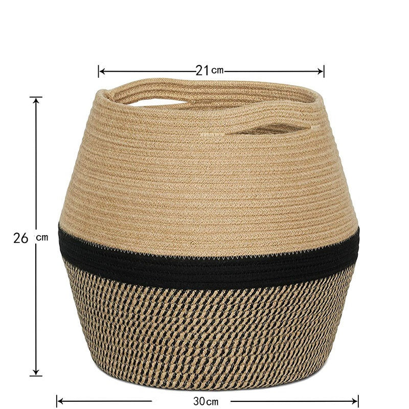 Living Room Furnishings Nordic Foldable Storage Basket
