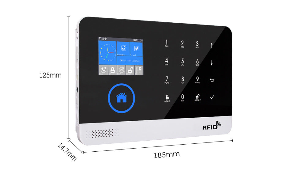 Security Alarm Mobile App Graffiti Intelligent Alarm