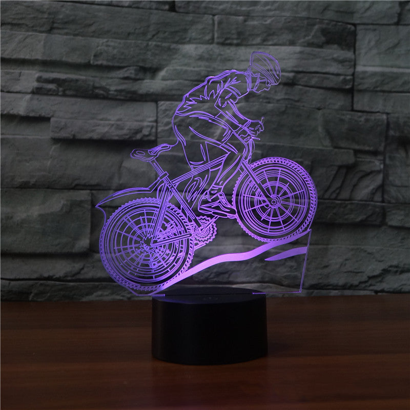 Mountain bike 3D light