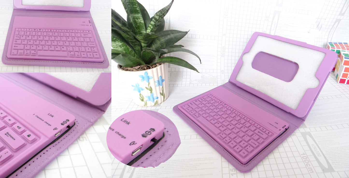 Mini waterproof leather case  keyboard