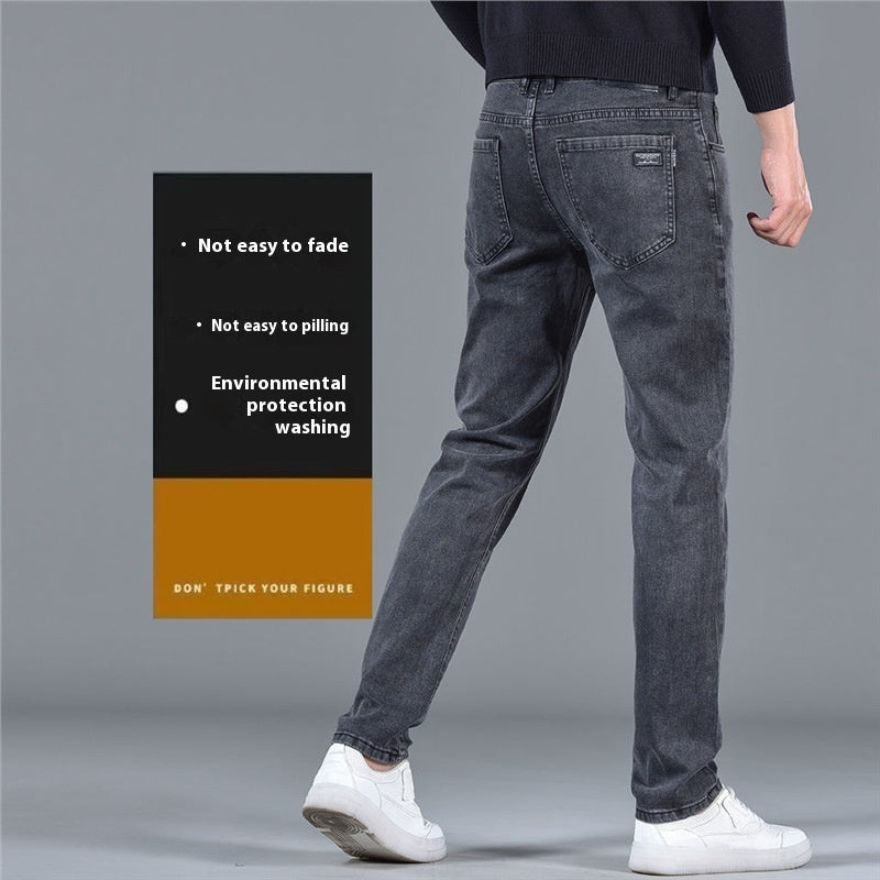 Slim Straight Pants For Men