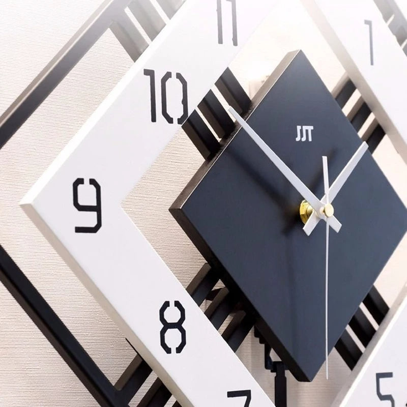 Nordic Clock Wall Clock Living Room Home Fashion Personality And Creativity