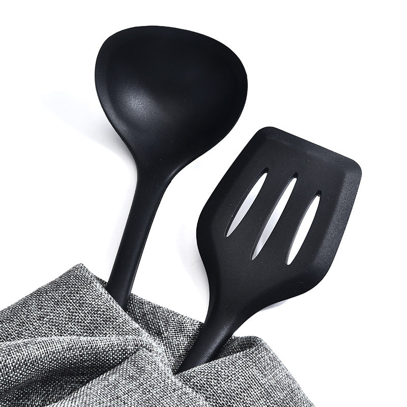 All-inclusive Silicone Kitchen Utensils 10-piece Set Kitchen Utensils Integrated Cooking Spatula Spoon