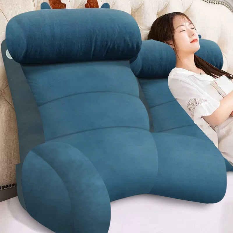 Bedside Soft Upholstery Pillow Neck And Waist Support Lazy Sofa