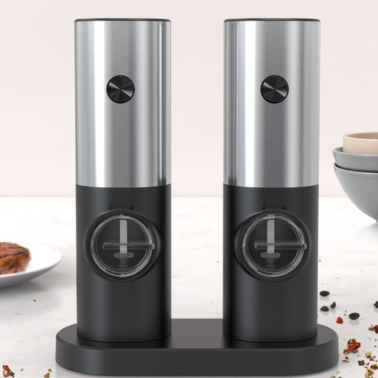 Steak Mill Pepper Sea Salt Base Set