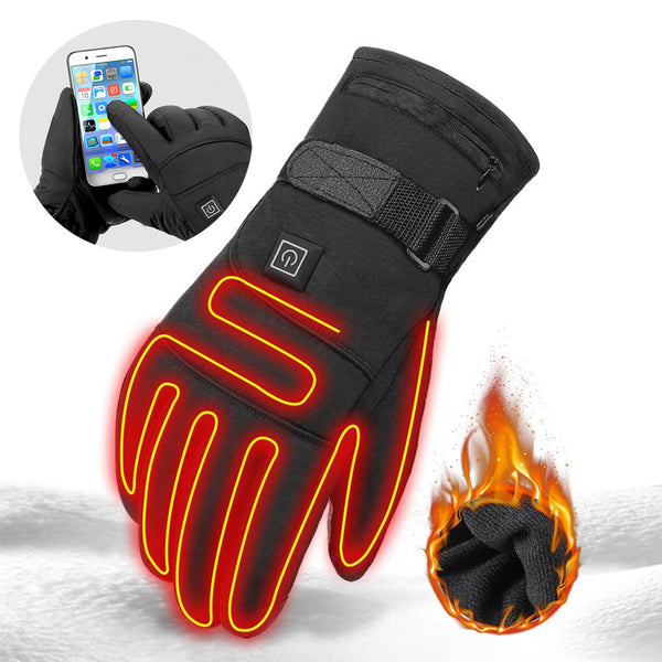 Guantes calefactables eléctricos de invierno