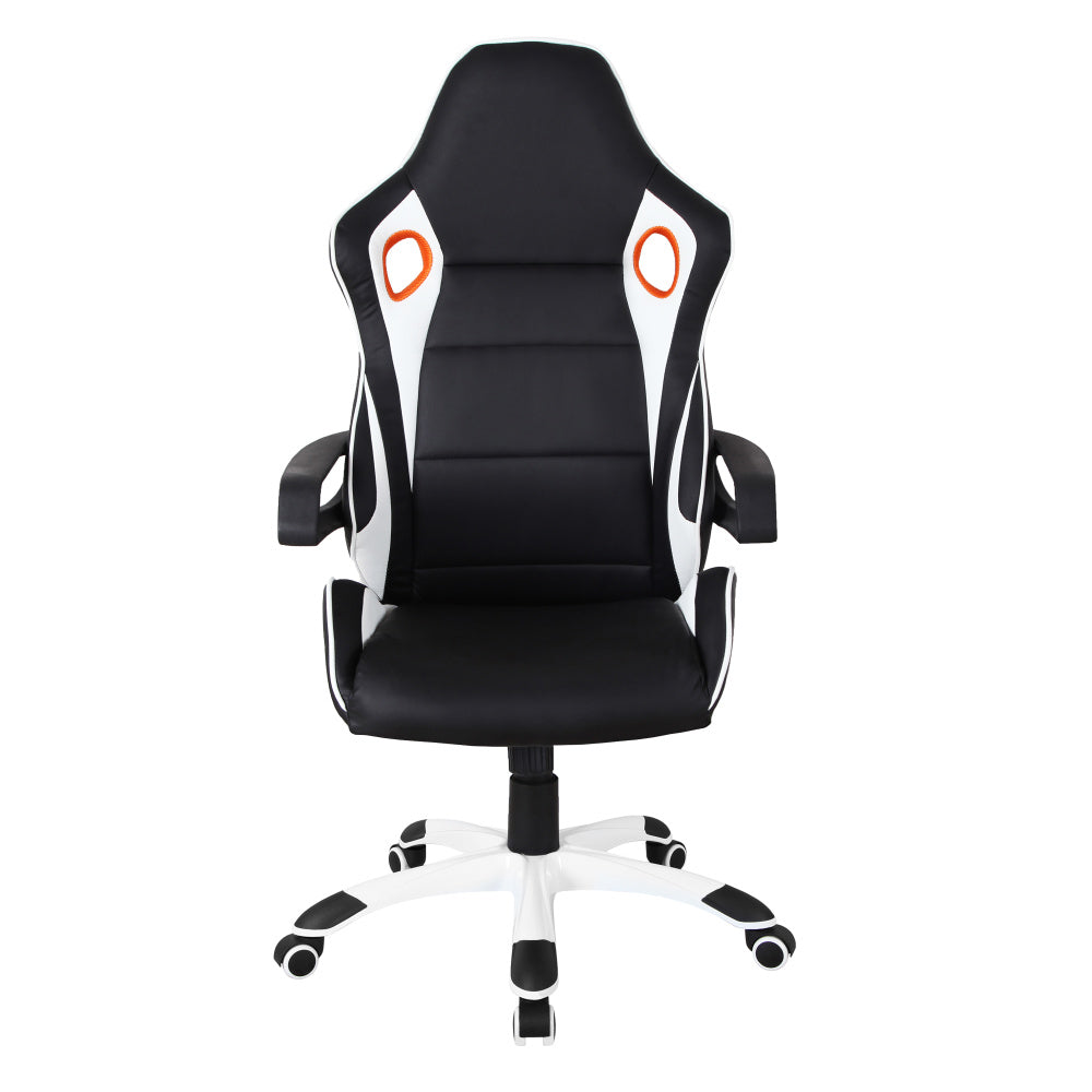 Techni Mobili Racing Style Home &amp; Office Chair, Black