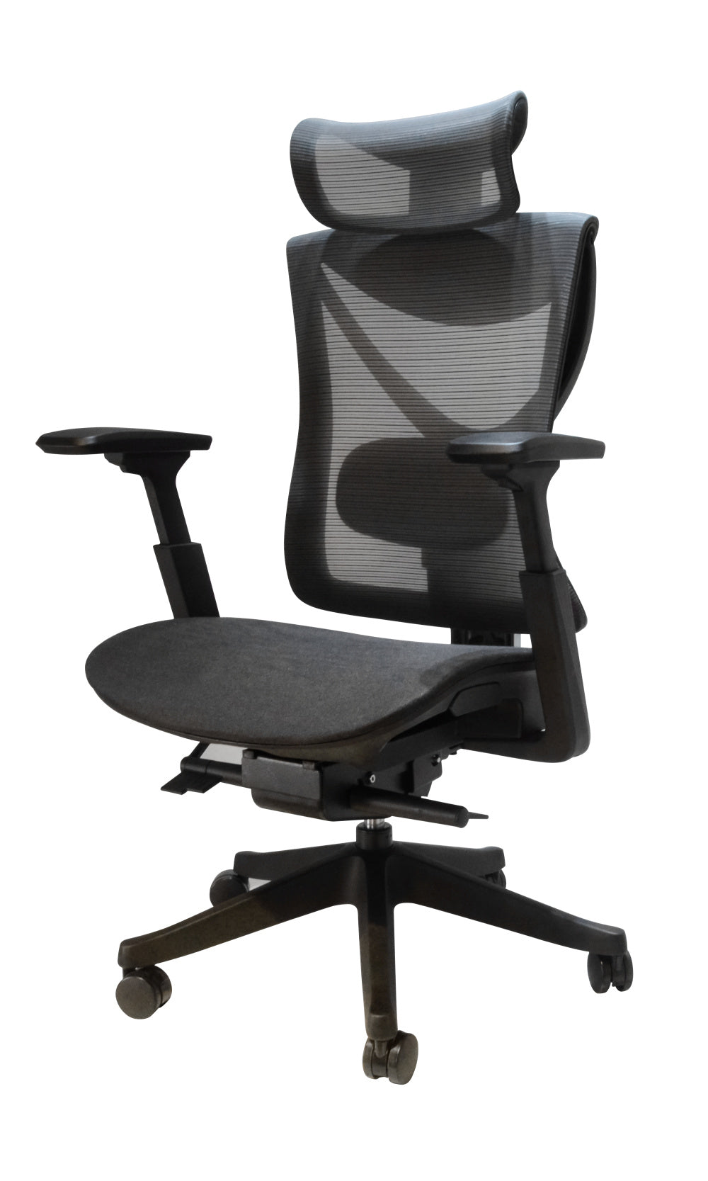 Big and Tall Office Chair  with Adjustable lumbar and slide seats , Headrest and 4d armrest , tilt function max degree is 115 °, 300LBS, Black