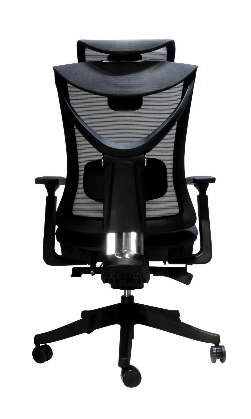 Big and Tall Office Chair  with Adjustable lumbar and slide seats , Headrest and 4d armrest , tilt function max degree is 115 °, 300LBS, Black