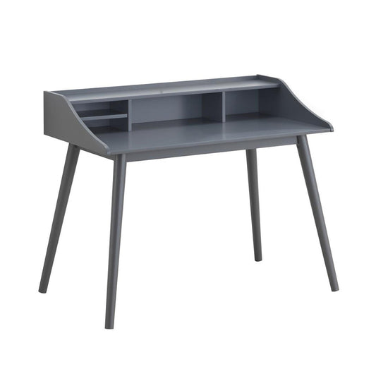 4-compartment Writing Desk in Grey