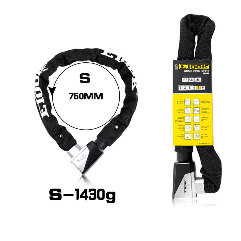 Motorcycle Mountain Bike Lock Bike Lock Alloy Steel Lock