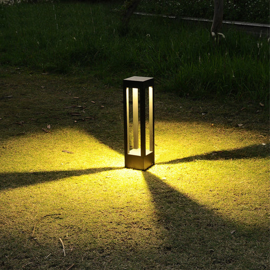 Square Outdoor Waterproof LED Lawn Lamp Courtyard Landscape Lamp