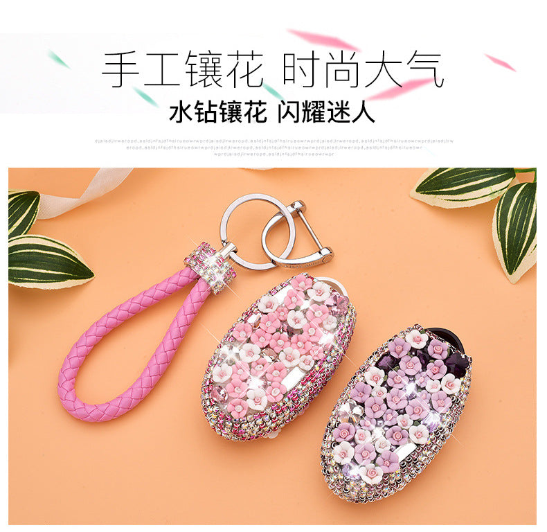 Suitable For Nissan Sylphy Qashqai Qijun Sunshine Tiida Liwei Bluebird Protection Teana Car Key Case Shell Buckle Bag