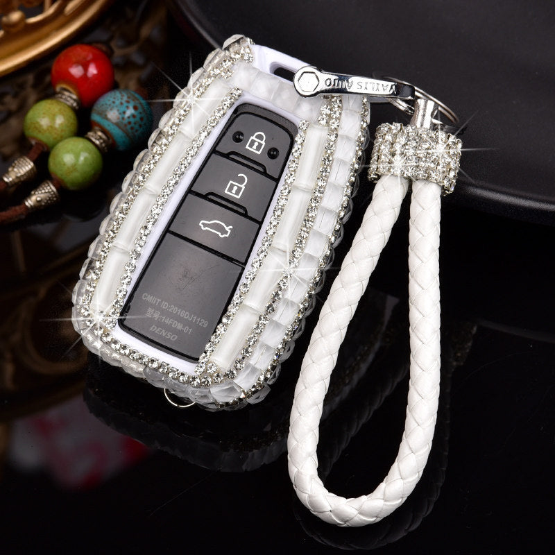 Suitable For Toyota Camry Prado Asian Dragon Yize Highlander Raling Corolla Keychain Shell Cover