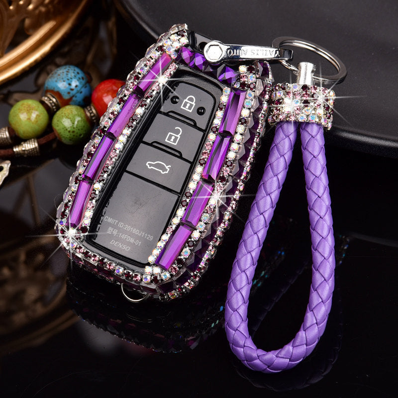 Suitable For Toyota Camry Prado Asian Dragon Yize Highlander Raling Corolla Keychain Shell Cover