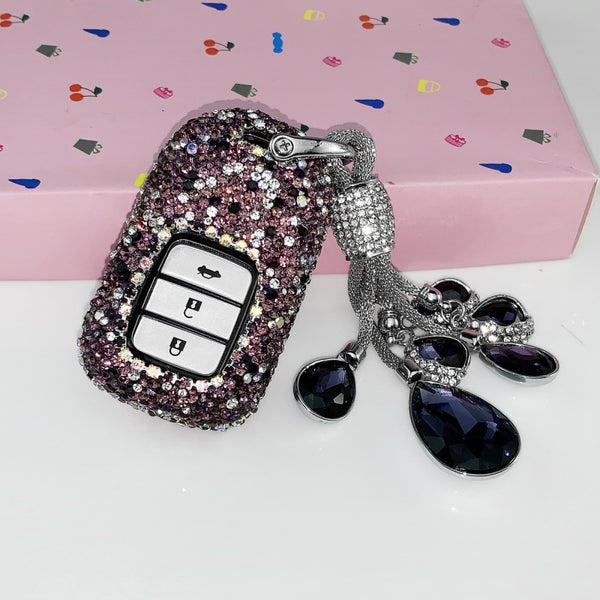 glittery car key case