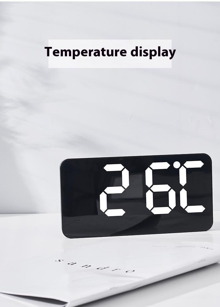 Simple Large Screen Hanging With Temperature Multi-purpose Alarm Clock