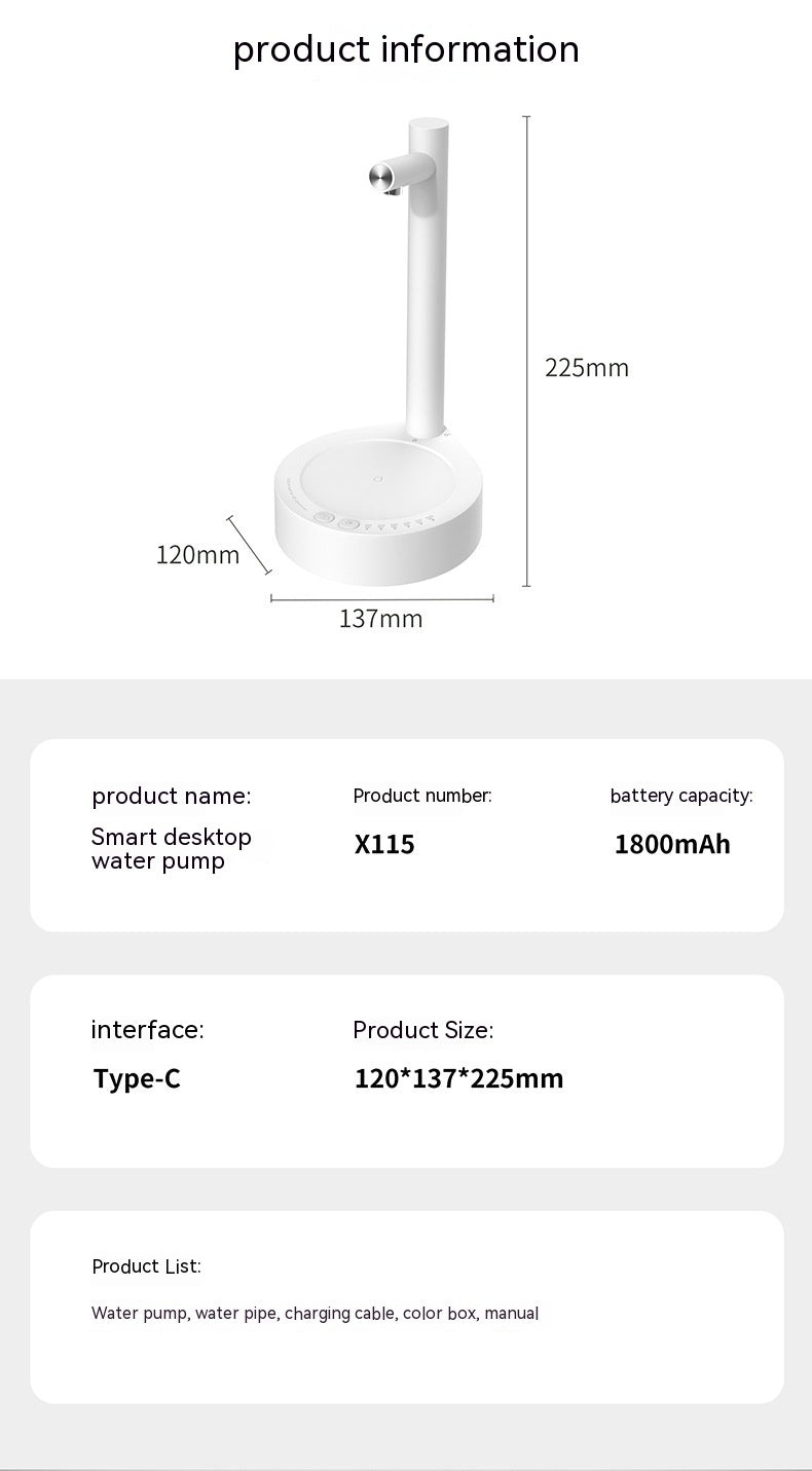 Smart Desktop Electric Pumping Water Device