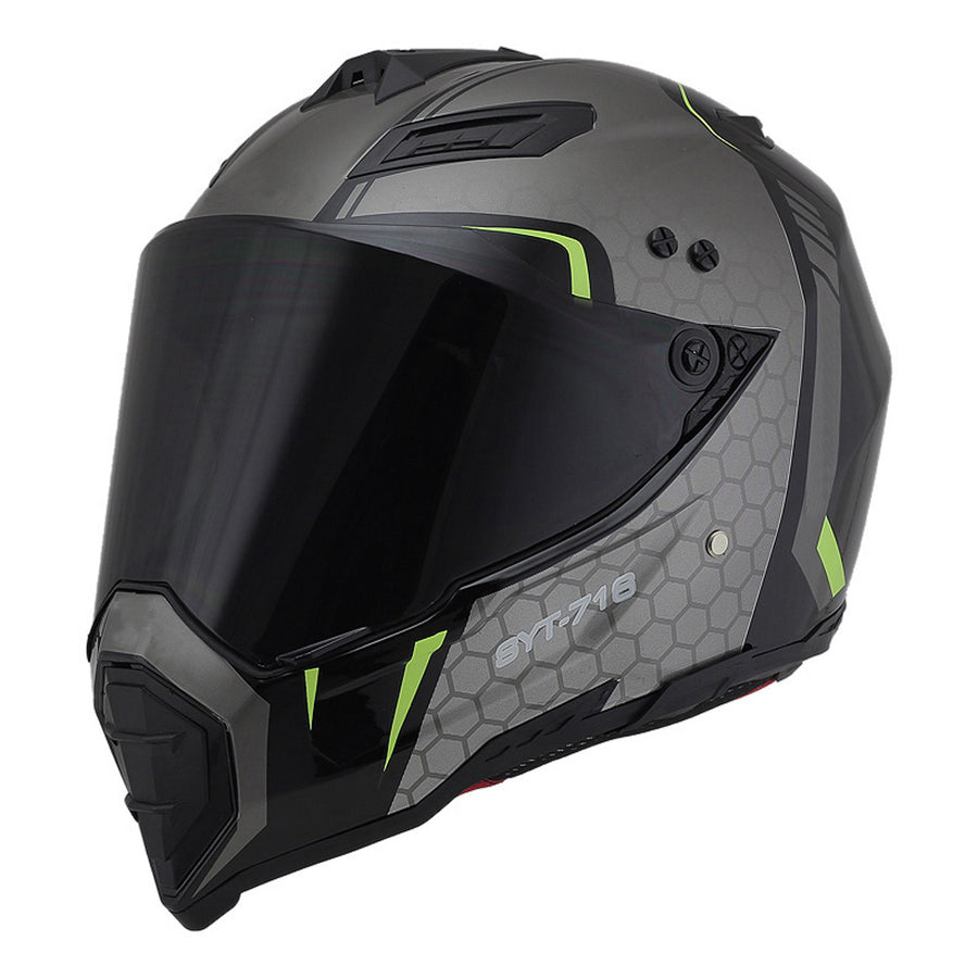 Handsome full-cover motorcycle helmet